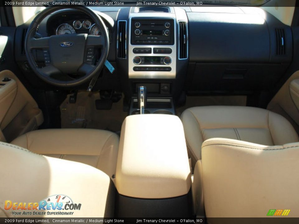 2009 Ford Edge Limited Cinnamon Metallic / Medium Light Stone Photo #10