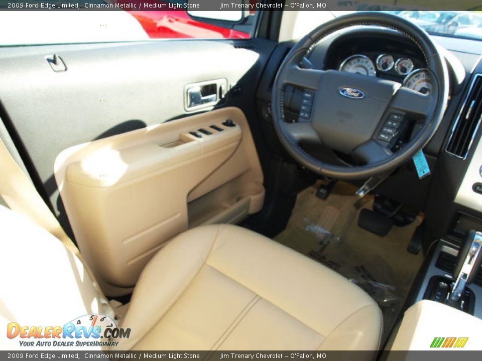 2009 Ford Edge Limited Cinnamon Metallic / Medium Light Stone Photo #11