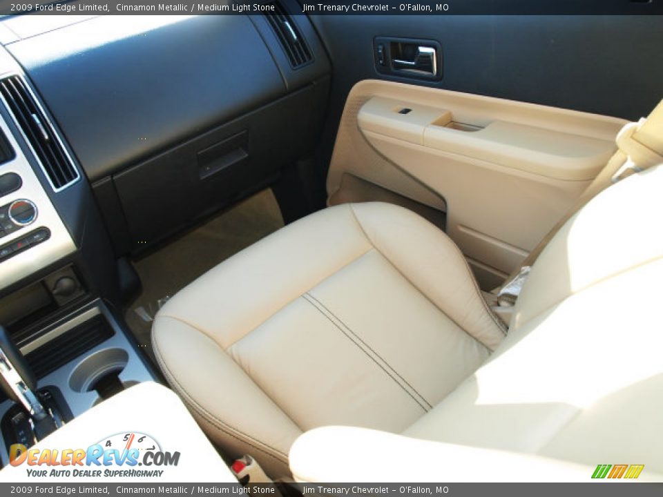 2009 Ford Edge Limited Cinnamon Metallic / Medium Light Stone Photo #13