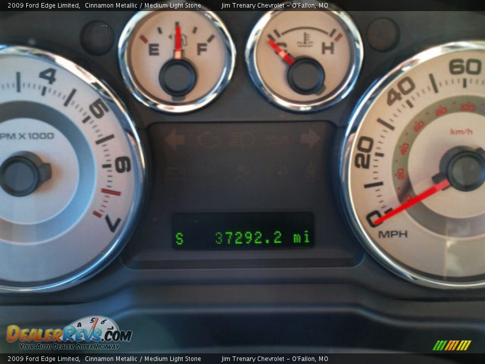 2009 Ford Edge Limited Cinnamon Metallic / Medium Light Stone Photo #14