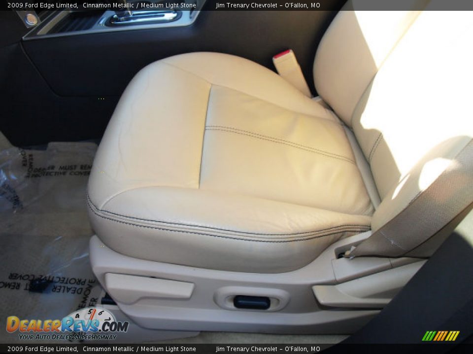 2009 Ford Edge Limited Cinnamon Metallic / Medium Light Stone Photo #16