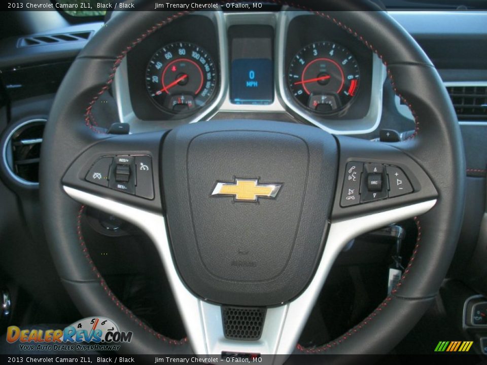 2013 Chevrolet Camaro ZL1 Steering Wheel Photo #18