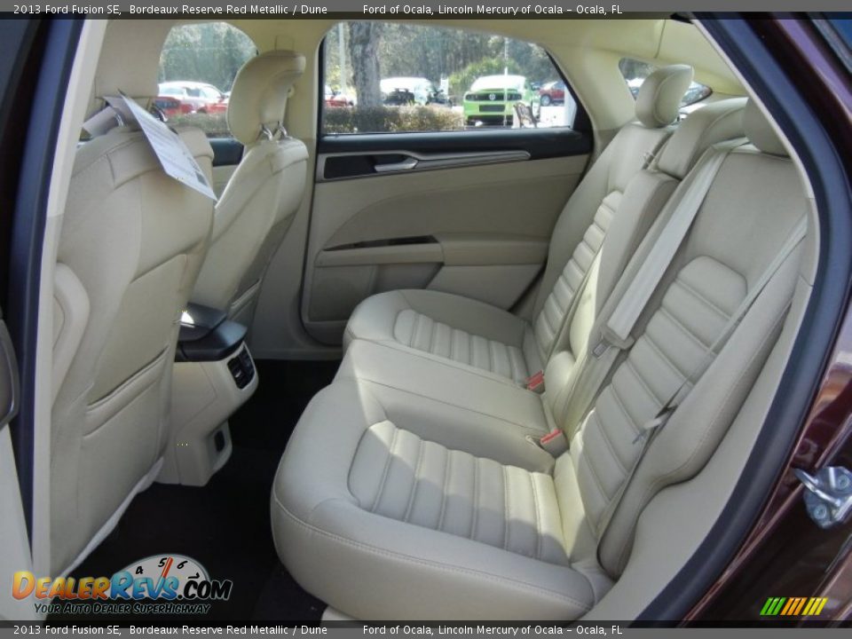 Rear Seat of 2013 Ford Fusion SE Photo #6