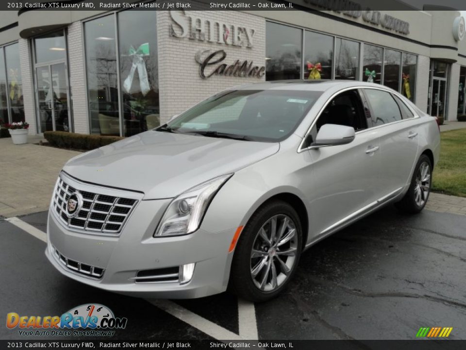 2013 Cadillac XTS Luxury FWD Radiant Silver Metallic / Jet Black Photo #1