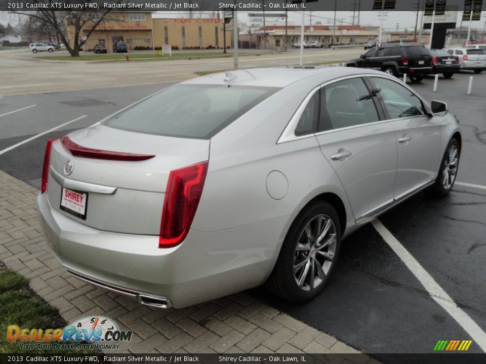 2013 Cadillac XTS Luxury FWD Radiant Silver Metallic / Jet Black Photo #4