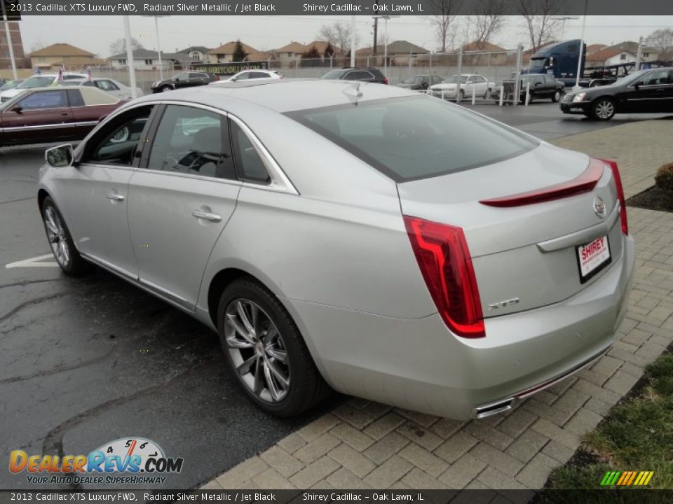 2013 Cadillac XTS Luxury FWD Radiant Silver Metallic / Jet Black Photo #6