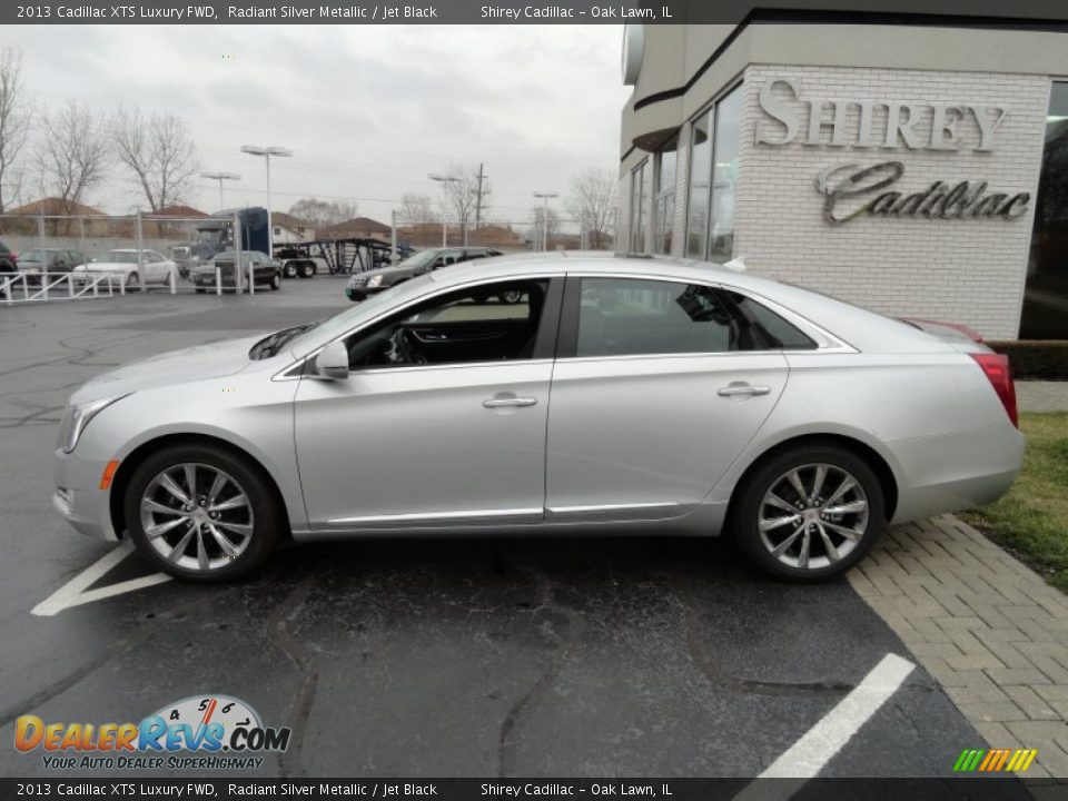 2013 Cadillac XTS Luxury FWD Radiant Silver Metallic / Jet Black Photo #7