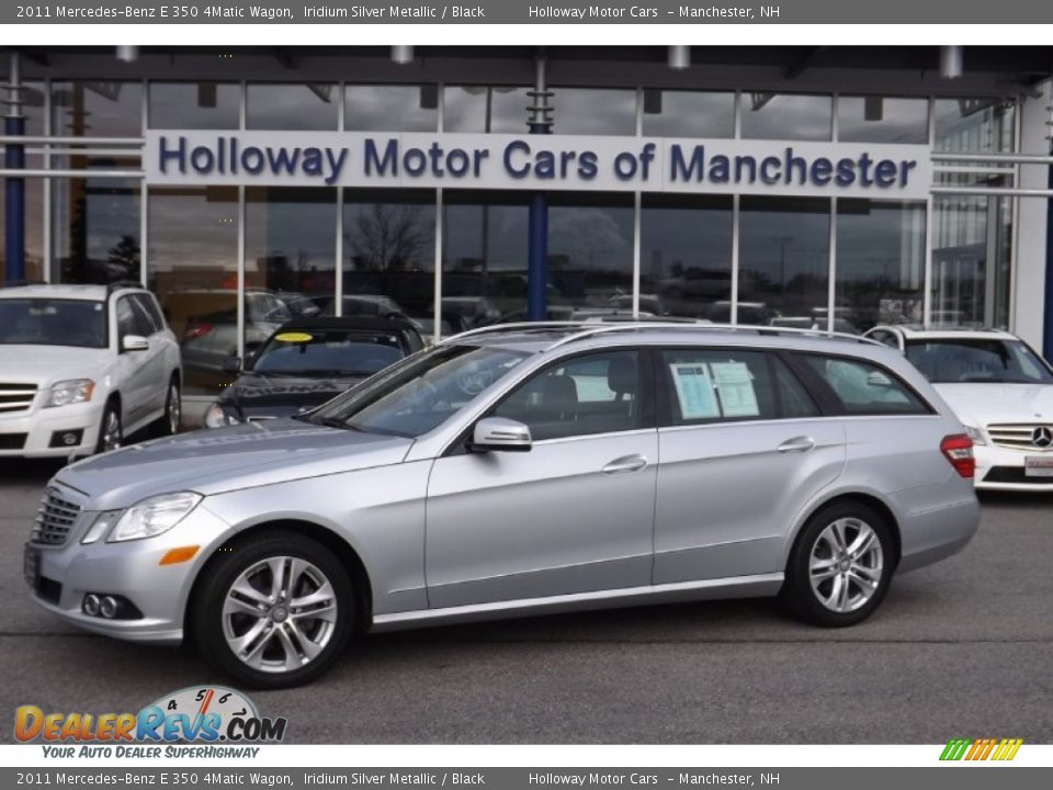 2011 Mercedes-Benz E 350 4Matic Wagon Iridium Silver Metallic / Black Photo #1