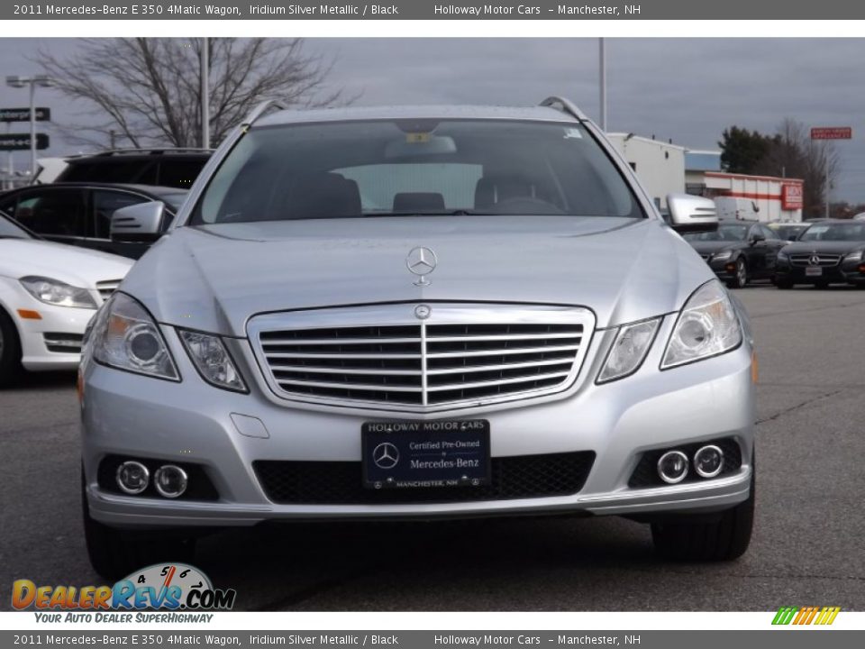 2011 Mercedes-Benz E 350 4Matic Wagon Iridium Silver Metallic / Black Photo #2