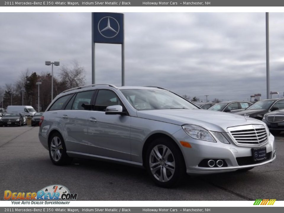 2011 Mercedes-Benz E 350 4Matic Wagon Iridium Silver Metallic / Black Photo #3