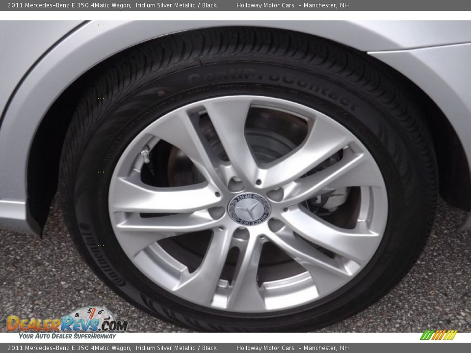 2011 Mercedes-Benz E 350 4Matic Wagon Iridium Silver Metallic / Black Photo #5