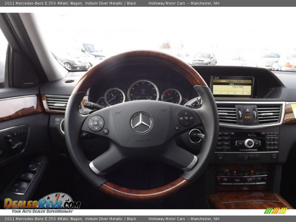 2011 Mercedes-Benz E 350 4Matic Wagon Iridium Silver Metallic / Black Photo #7
