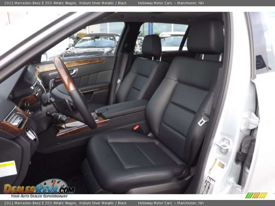 2011 Mercedes-Benz E 350 4Matic Wagon Iridium Silver Metallic / Black Photo #10