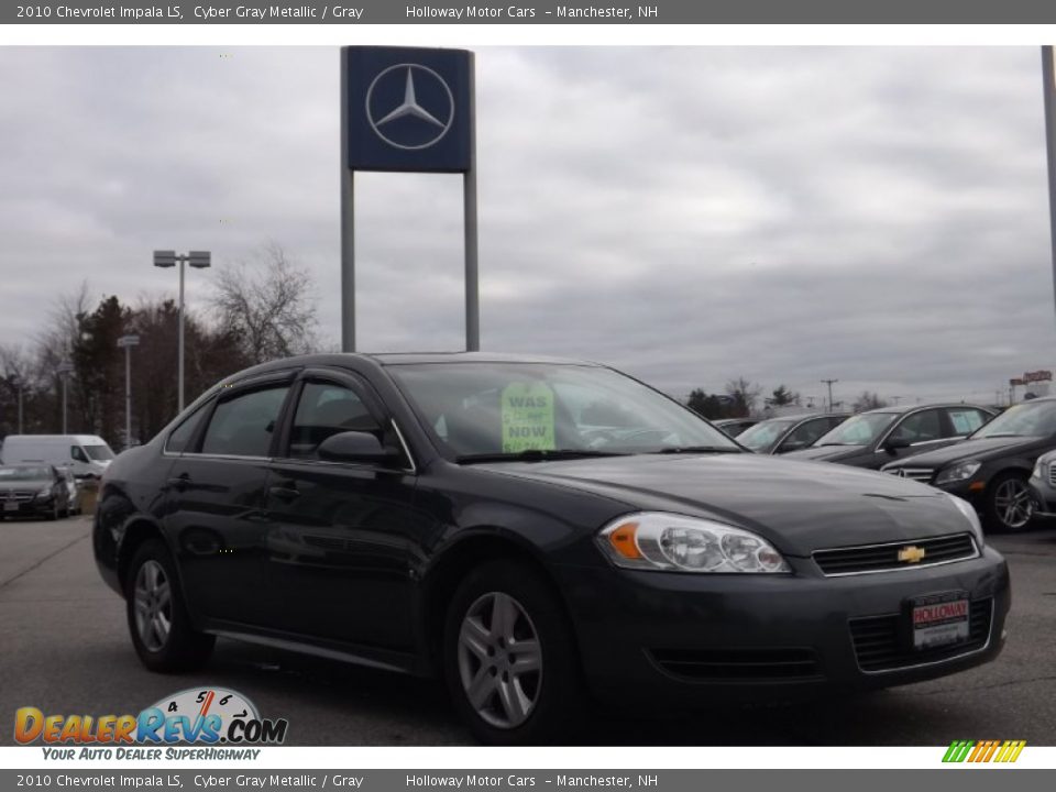 2010 Chevrolet Impala LS Cyber Gray Metallic / Gray Photo #3