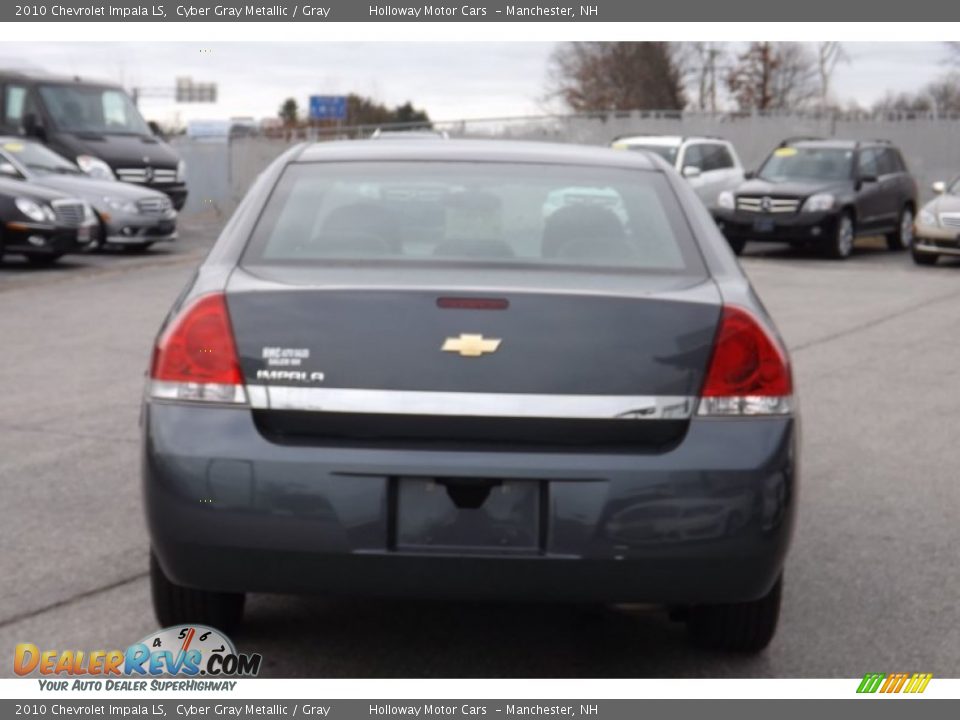 2010 Chevrolet Impala LS Cyber Gray Metallic / Gray Photo #4
