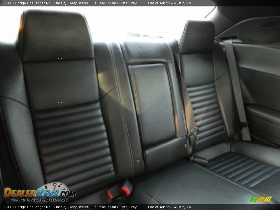 2010 Dodge Challenger R/T Classic Deep Water Blue Pearl / Dark Slate Gray Photo #15