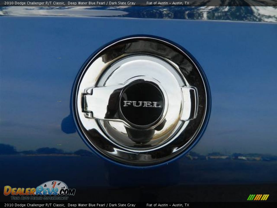 2010 Dodge Challenger R/T Classic Deep Water Blue Pearl / Dark Slate Gray Photo #16