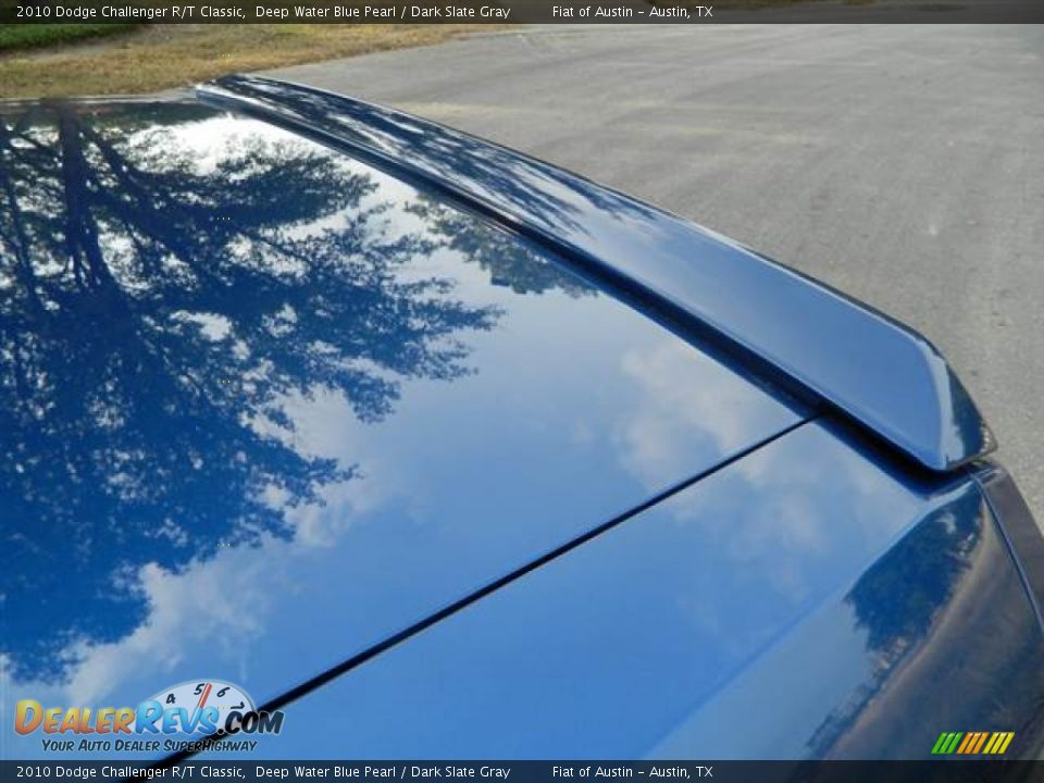 2010 Dodge Challenger R/T Classic Deep Water Blue Pearl / Dark Slate Gray Photo #17