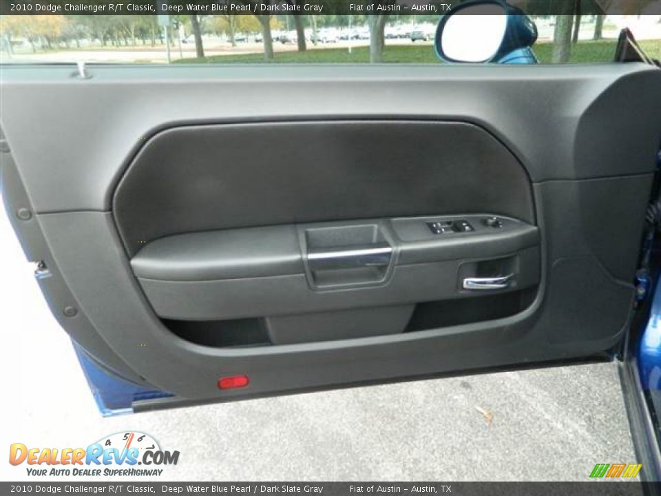 2010 Dodge Challenger R/T Classic Deep Water Blue Pearl / Dark Slate Gray Photo #20