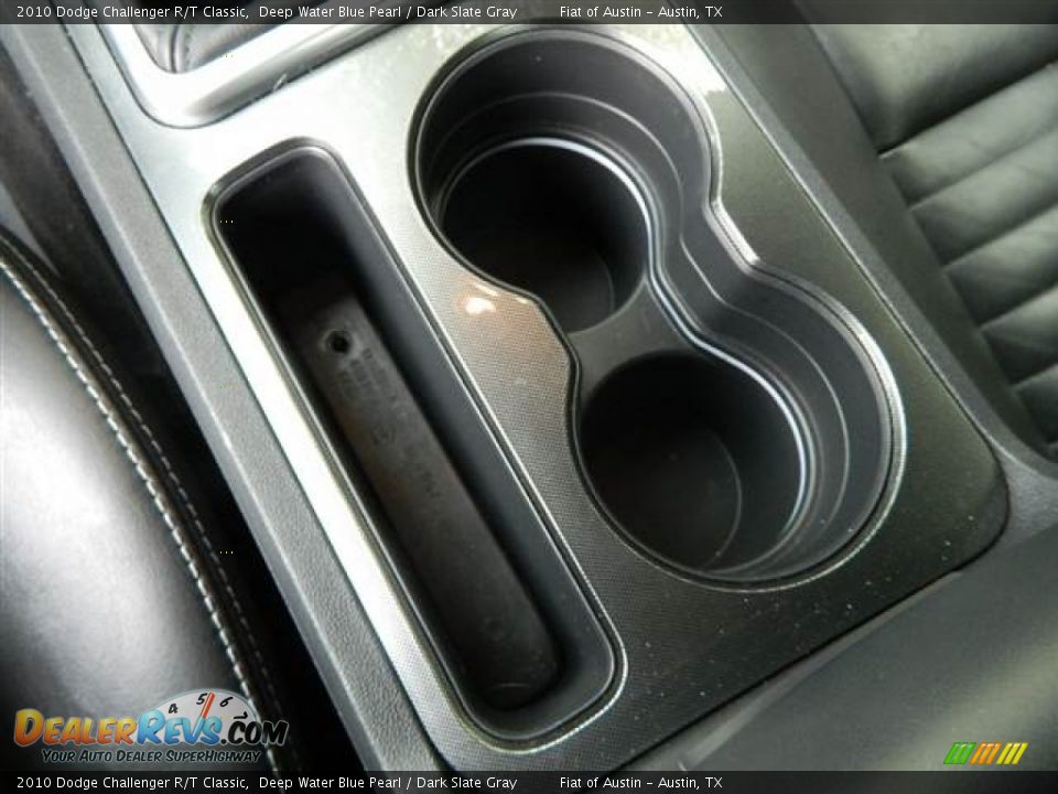 2010 Dodge Challenger R/T Classic Deep Water Blue Pearl / Dark Slate Gray Photo #25