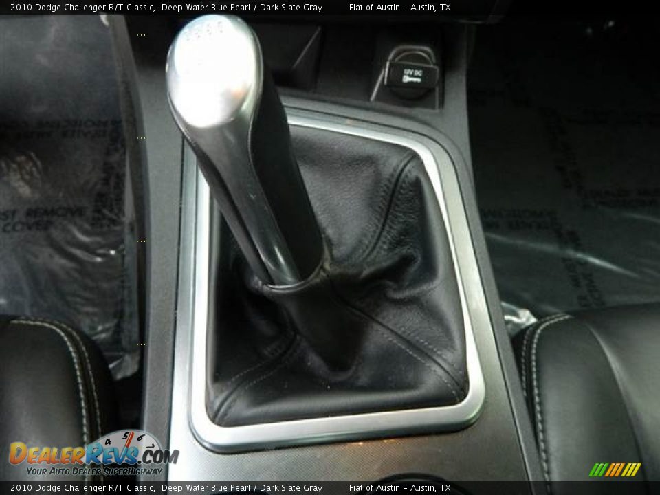 2010 Dodge Challenger R/T Classic Deep Water Blue Pearl / Dark Slate Gray Photo #26
