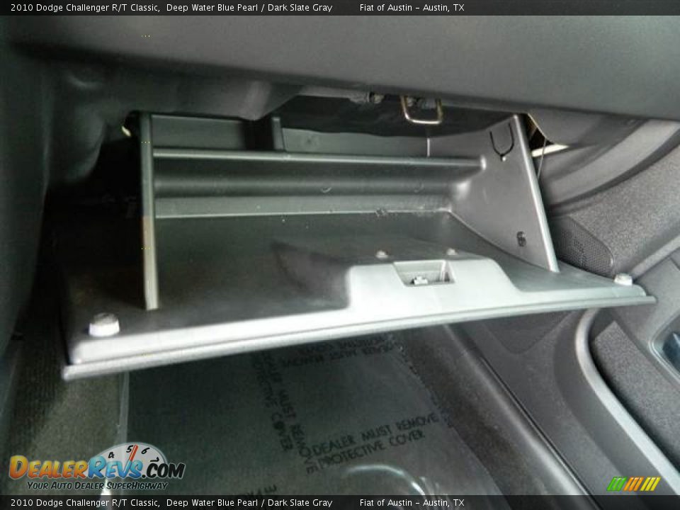 2010 Dodge Challenger R/T Classic Deep Water Blue Pearl / Dark Slate Gray Photo #28