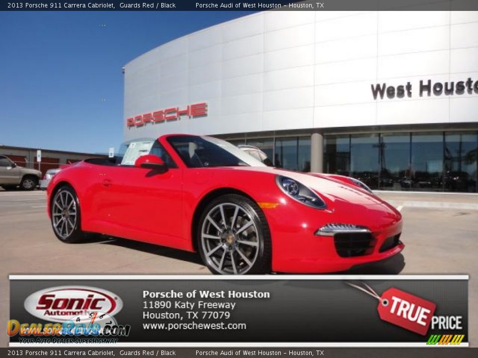 2013 Porsche 911 Carrera Cabriolet Guards Red / Black Photo #1
