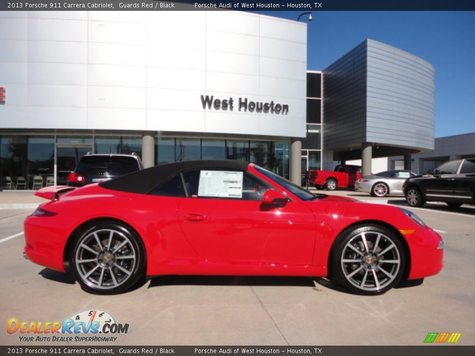 2013 Porsche 911 Carrera Cabriolet Guards Red / Black Photo #5