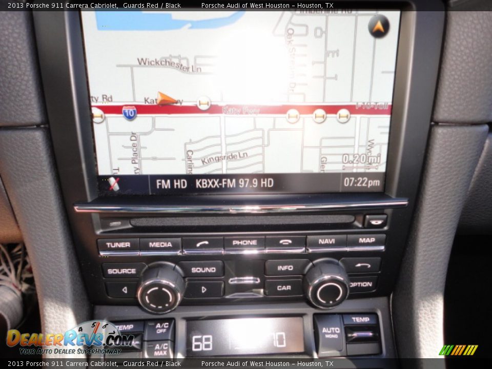 Navigation of 2013 Porsche 911 Carrera Cabriolet Photo #10