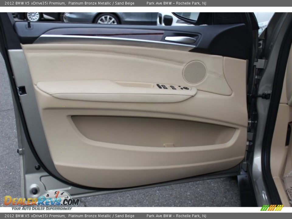 2012 BMW X5 xDrive35i Premium Platinum Bronze Metallic / Sand Beige Photo #9