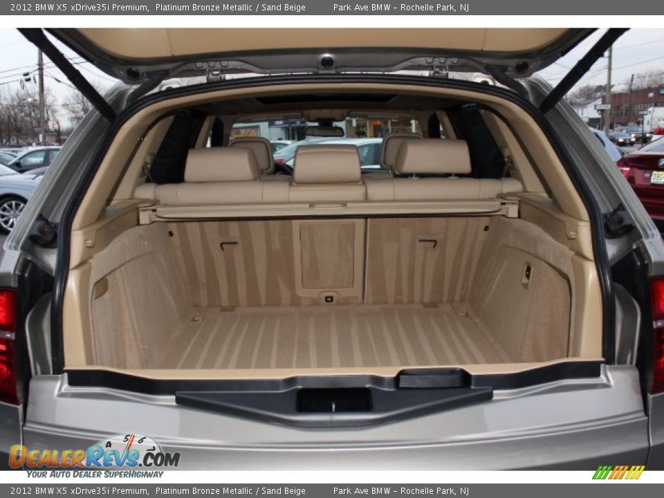 2012 BMW X5 xDrive35i Premium Platinum Bronze Metallic / Sand Beige Photo #21