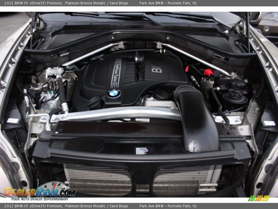2012 BMW X5 xDrive35i Premium Platinum Bronze Metallic / Sand Beige Photo #30