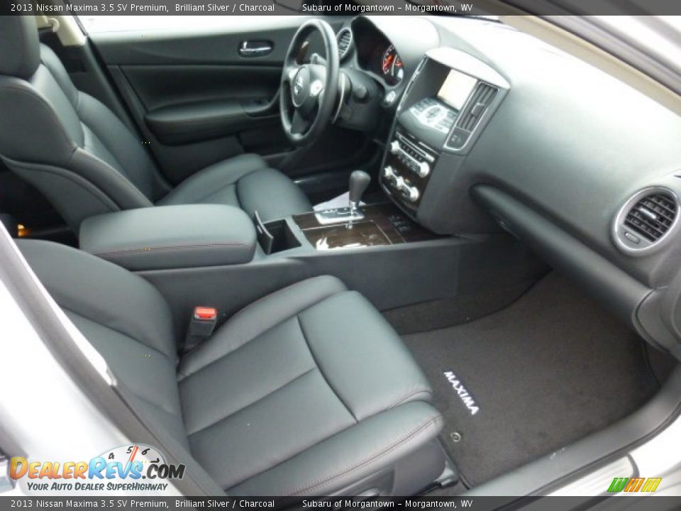 Charcoal Interior - 2013 Nissan Maxima 3.5 SV Premium Photo #10