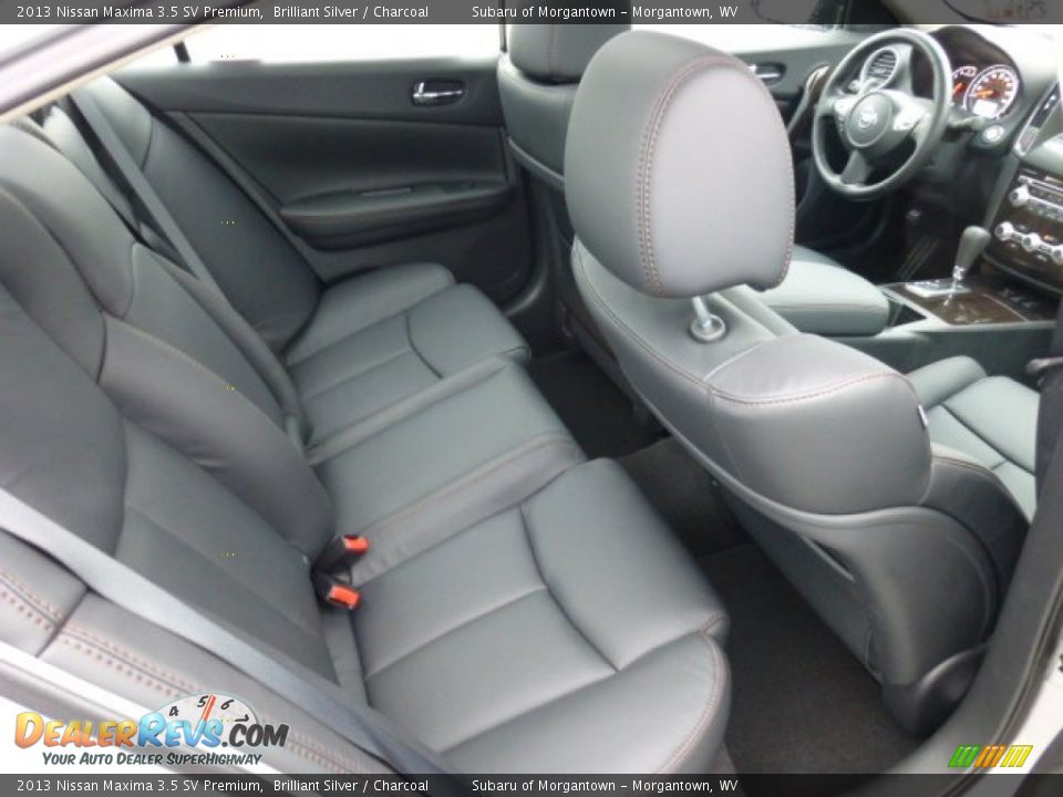 Rear Seat of 2013 Nissan Maxima 3.5 SV Premium Photo #12