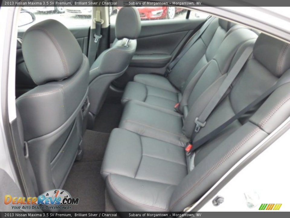 Rear Seat of 2013 Nissan Maxima 3.5 SV Premium Photo #13