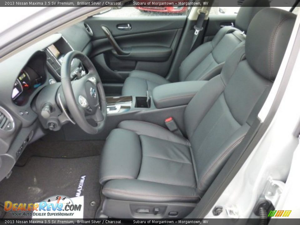 Charcoal Interior - 2013 Nissan Maxima 3.5 SV Premium Photo #14