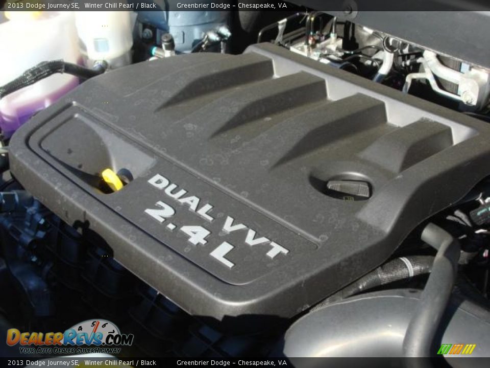 2013 Dodge Journey SE Winter Chill Pearl / Black Photo #11