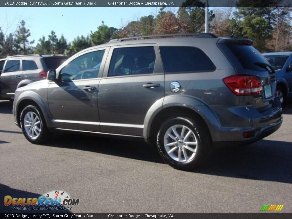 2013 Dodge Journey SXT Storm Gray Pearl / Black Photo #3