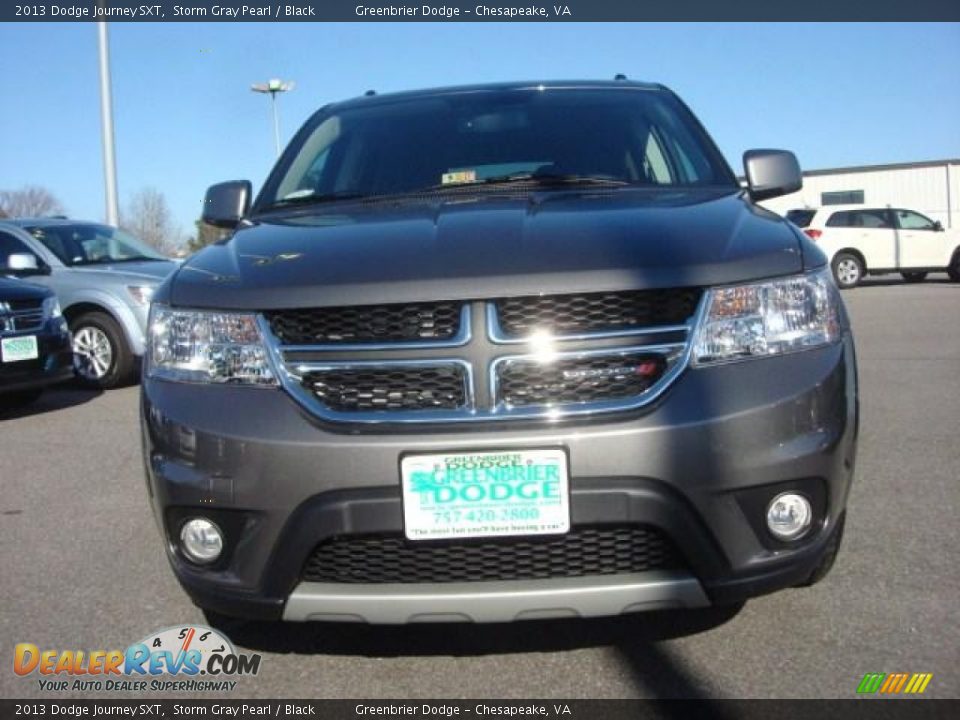 2013 Dodge Journey SXT Storm Gray Pearl / Black Photo #6