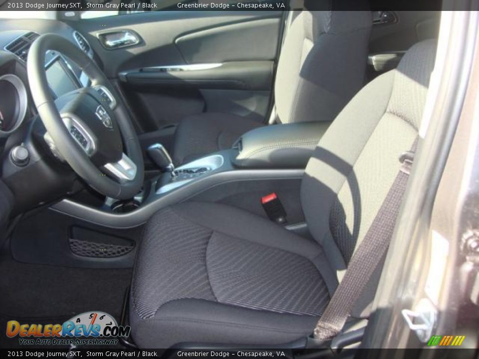 2013 Dodge Journey SXT Storm Gray Pearl / Black Photo #7