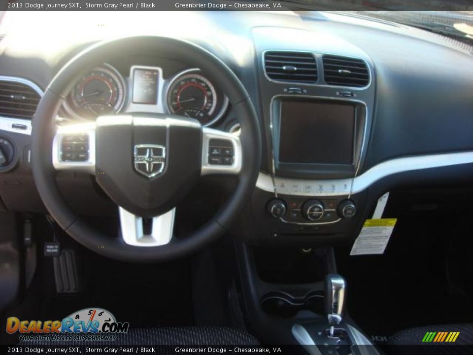 2013 Dodge Journey SXT Storm Gray Pearl / Black Photo #10