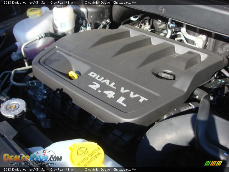 2013 Dodge Journey SXT Storm Gray Pearl / Black Photo #14