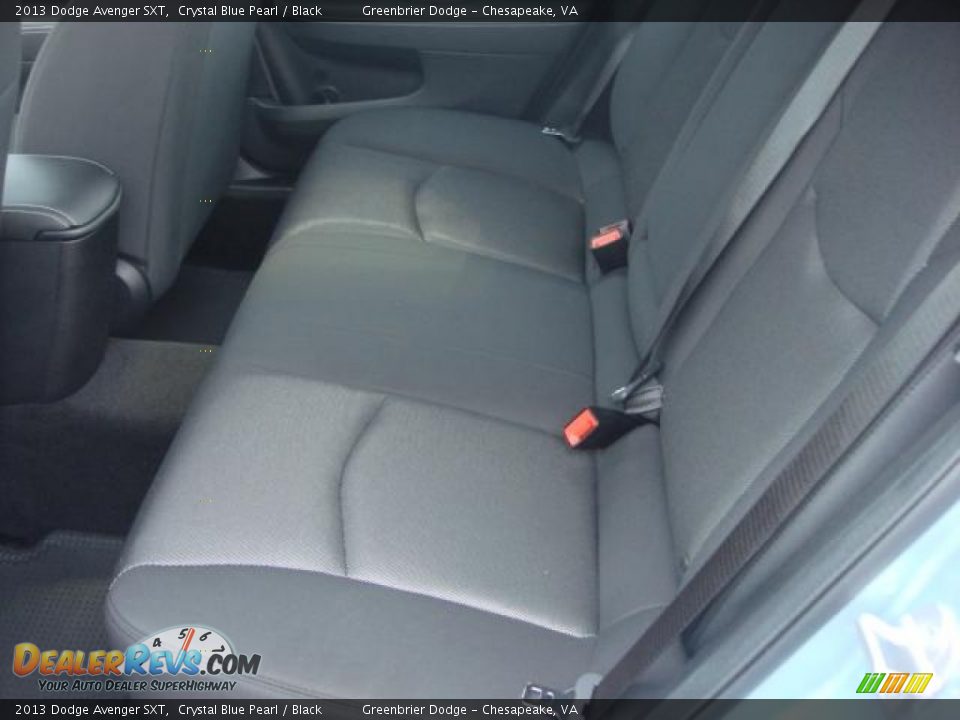 2013 Dodge Avenger SXT Crystal Blue Pearl / Black Photo #9