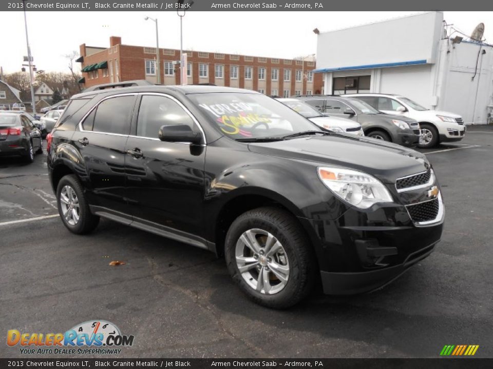 2013 Chevrolet Equinox LT Black Granite Metallic / Jet Black Photo #3