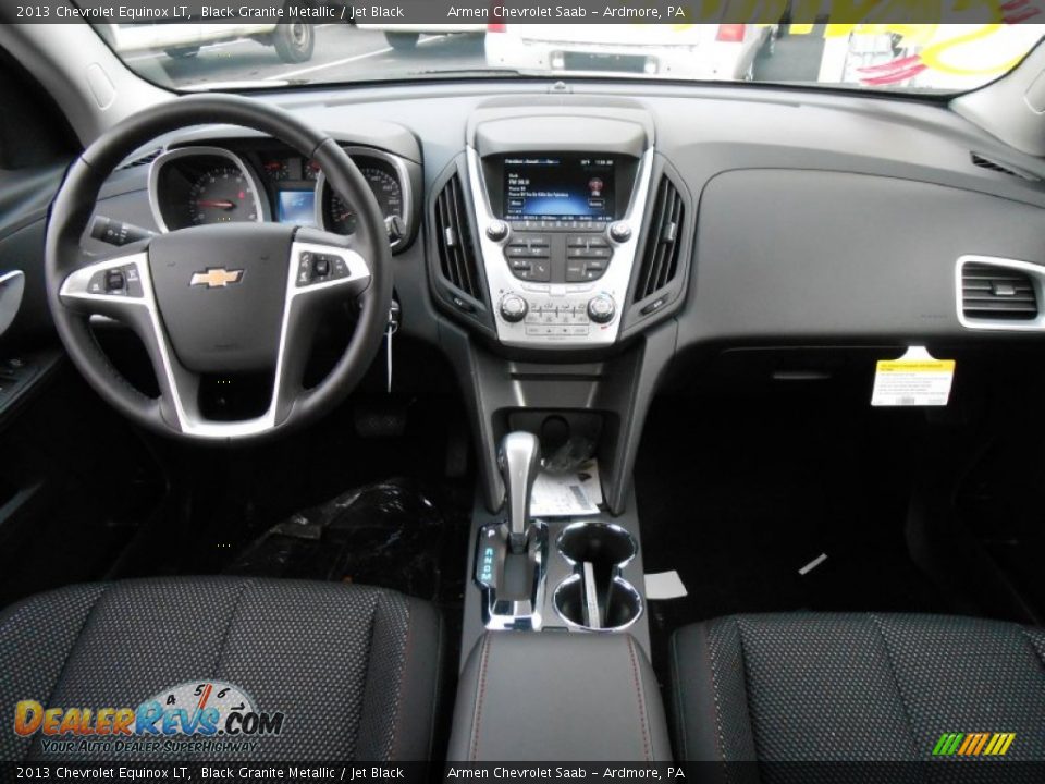 2013 Chevrolet Equinox LT Black Granite Metallic / Jet Black Photo #10