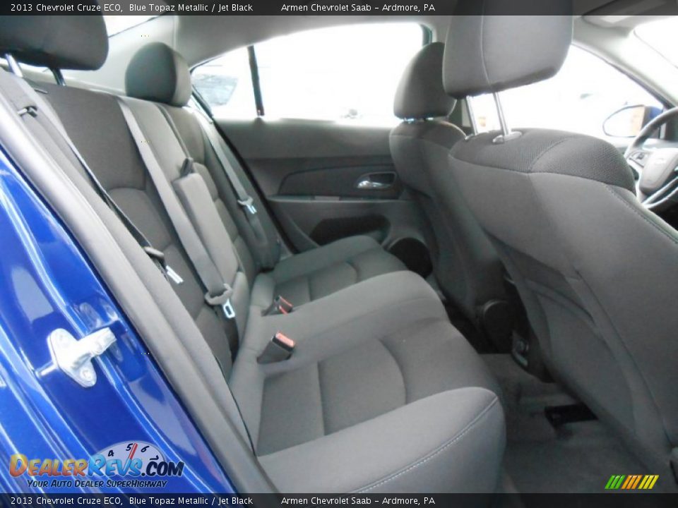 2013 Chevrolet Cruze ECO Blue Topaz Metallic / Jet Black Photo #8