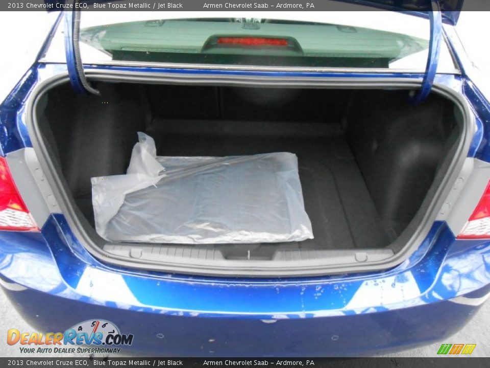 2013 Chevrolet Cruze ECO Blue Topaz Metallic / Jet Black Photo #9