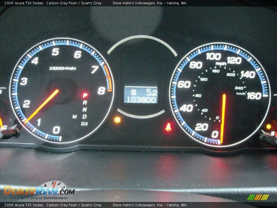 2006 Acura TSX Sedan Gauges Photo #16