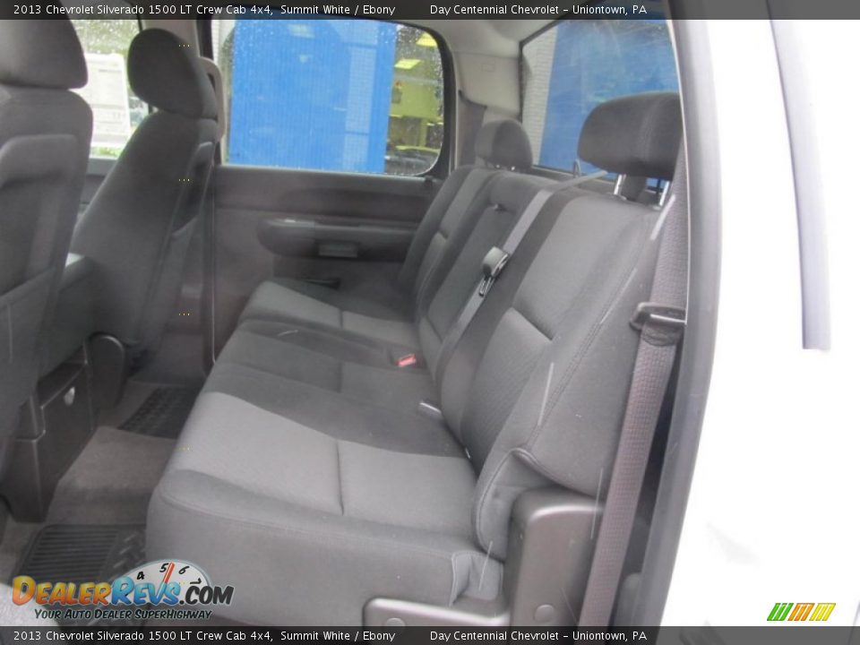 2013 Chevrolet Silverado 1500 LT Crew Cab 4x4 Summit White / Ebony Photo #14