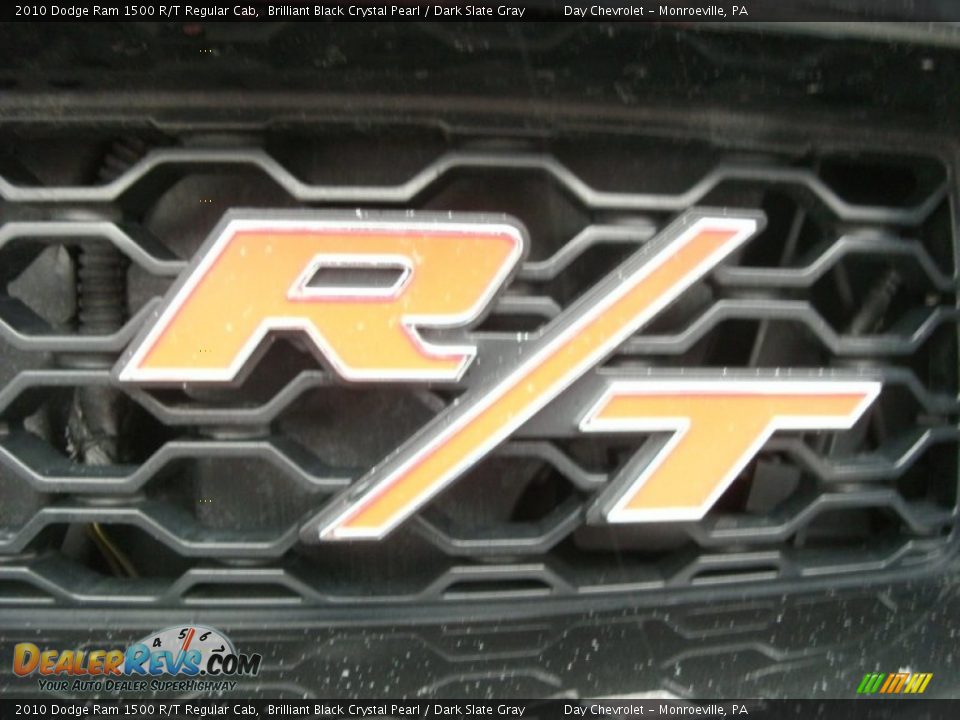 2010 Dodge Ram 1500 R/T Regular Cab Brilliant Black Crystal Pearl / Dark Slate Gray Photo #1